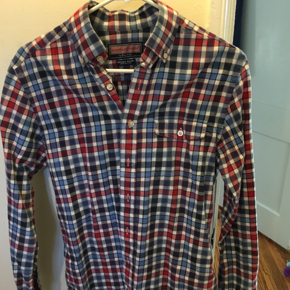 Vineyard Vines Flannel.